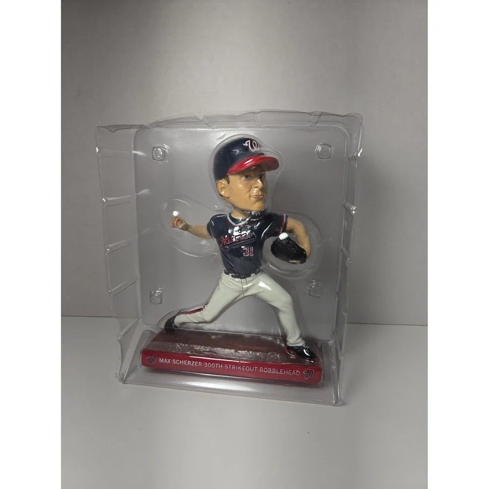 Matt Scherzer 300 strikeout bobblehead